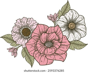 flower image abstract  and gorgeous  icon