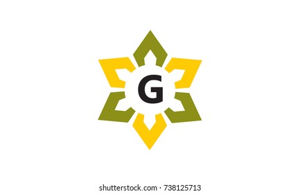 Flower Infinity Letter G