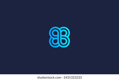 flower infinity logo icon design vector design template inspiration