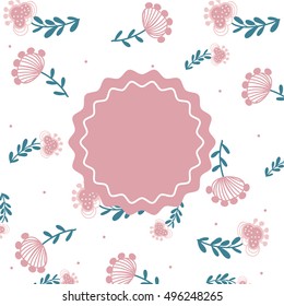 flower invitation