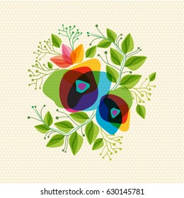 Flower invitation card, save the date card, greeting card template