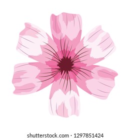 flower isolated icon