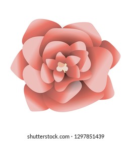 flower isolated icon