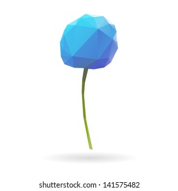 Flower isolated on a white backgrounds
