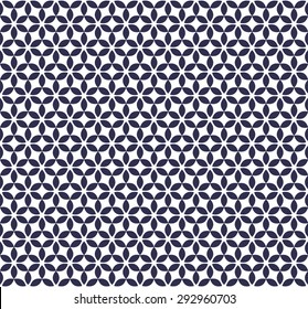 flower japanese style pattern background vector