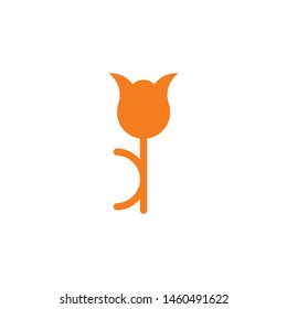 flower key to beautiful symbol vector