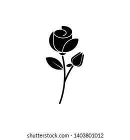 Flower Leaf Icon Vector Illustration - Vector
