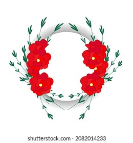 flower and leaf icon vector illustration for pattern