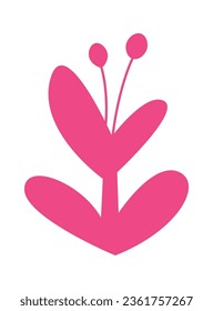 Flower Leaf Icon Vector Illustration