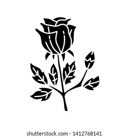 Flower Leaf Illustration Design Template Vector