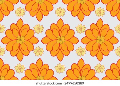 Decoración del modelo de la flor y de la hoja en la superficie que es única