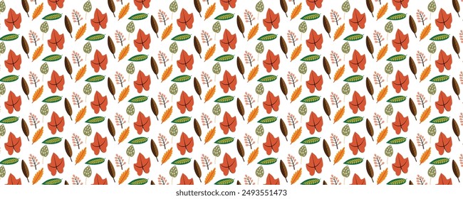 Flower with leaf pattern design