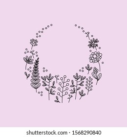 Flower and leaf patterns that look beautiful in vectors. The motifs of the leaves and flowers are neatly arranged. This elegant template can be used for modes, wallpapers, websites, and book cover.