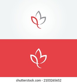 Flower and leaf Related Logo Design For Your Business 