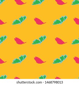 flower leaf seamless repeat patternd design. Perfect for textile design.