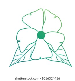 flower and leafs floral decoration