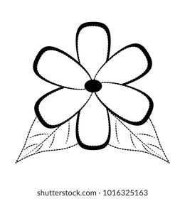 flower and leafs floral decoration