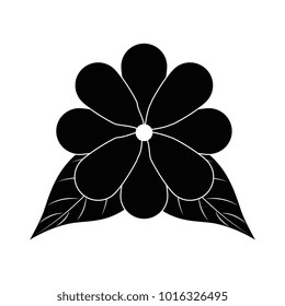 flower and leafs floral decoration