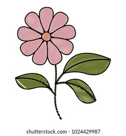 flower and leafs floral decoration