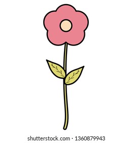 flower and leafs icon