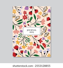 Flower and leaves cover templates , Botanical background, design vector decorative graphic design illustration for your design