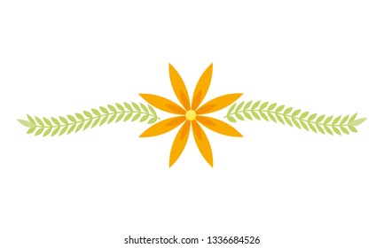 flower leaves decoration