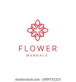 FLOWER Letter logo design template vector. FLOWER Business abstract connection vector logo. FLOWER icon circle logotype.
