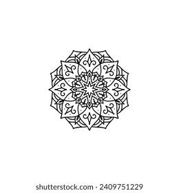 FLOWER Letter logo design template vector. FLOWER Business abstract connection vector logo. FLOWER icon circle logotype.
