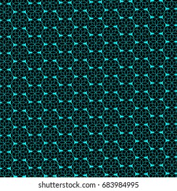 flower of life background - vector pattern,