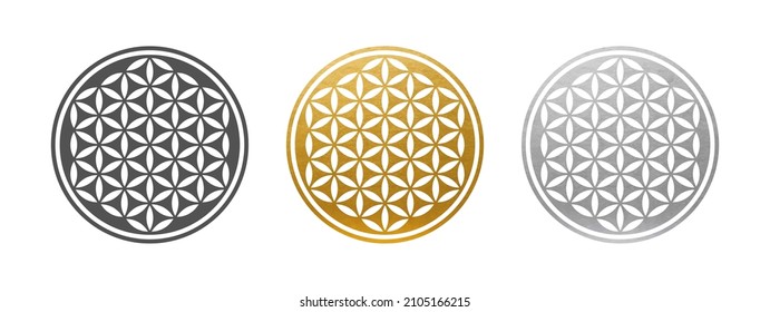 Flower of Life - Vector Set