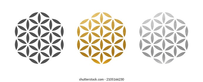 Flower of Life - Vector Set