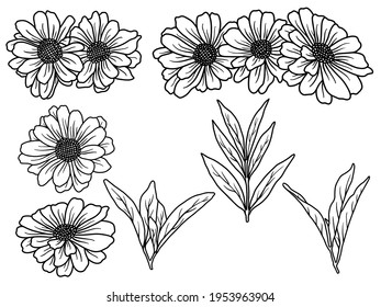 Flower Line Art Arrangements. You can use this beautiful file to print on greeting card, frame, mugs, shopping bags, wall art, telephone boxes, wedding invitation, stickers, decorations, and t-shirts. svg