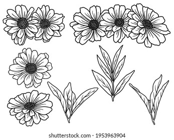 Free Free 272 Flower Line Svg SVG PNG EPS DXF File