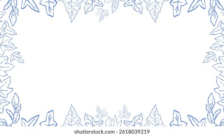 Flower Line Art Frame for IG Instagram Story Social Media Black Color. Best for wedding invitation, event invitation.