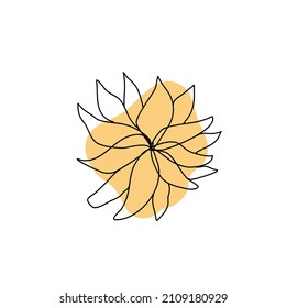 Flower line art. This collection perfect for party invitations, wedding invitations, stationery, party tags, blog design, logos, digital scrapbooking, packaging, greeting cards.