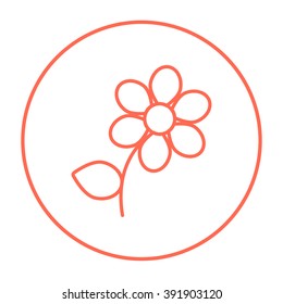 Blumenzeilensymbol.