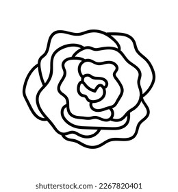  línea de flores sobre ilustración vectorial de fondo blanco usando para la decoración de texto, tarjetas, invitación. Esbozo de hojas y flores.