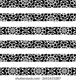 Flower and line Pattern, fabric, textile, background, texture,
