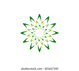 Flower Logo Stock Vector (Royalty Free) 501657190 | Shutterstock