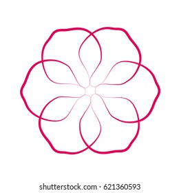 flower logo. 