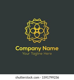 flower logo with abstract themes, perfect for decoration,logo spa,fashion,natural,nature .etc