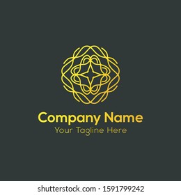 flower logo with abstract themes, perfect for decoration,logo spa,fashion,natural,nature .etc
