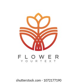 flower logo design