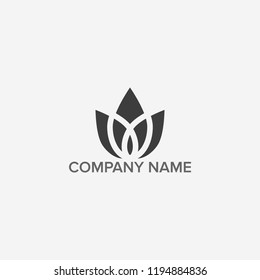 Flower logo design
