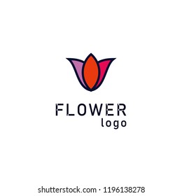 flower logo design