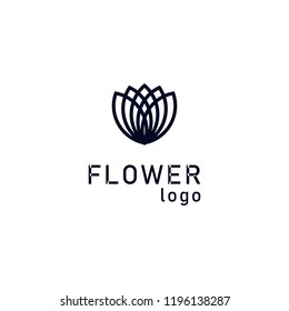 flower logo design