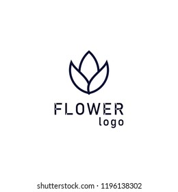 flower logo design