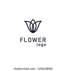 flower logo design