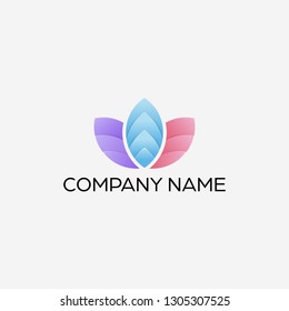 Flower logo design