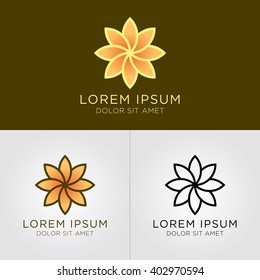 Flower logo design
